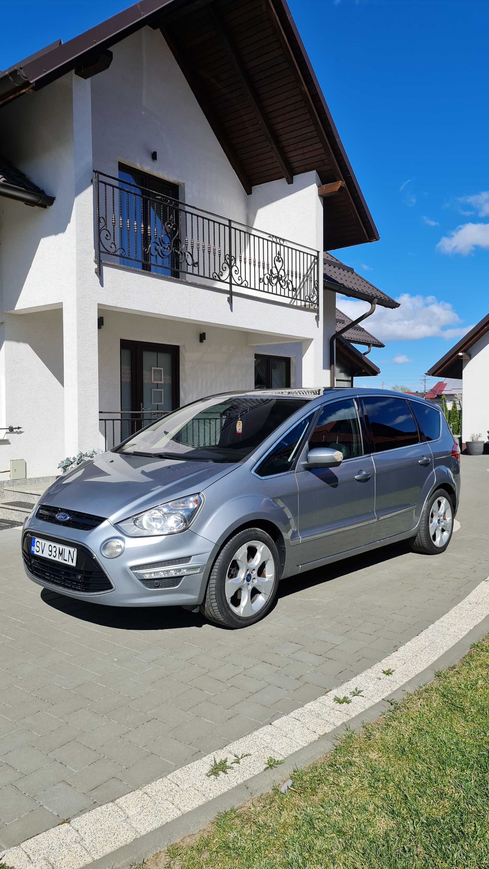 Ford S-max, 2013, 2.0d, 182 cai, manual, navi, 7 locuri piele, carlig.