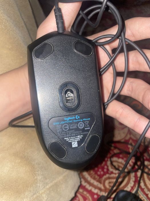 мышь Logitech G102 Lightsync