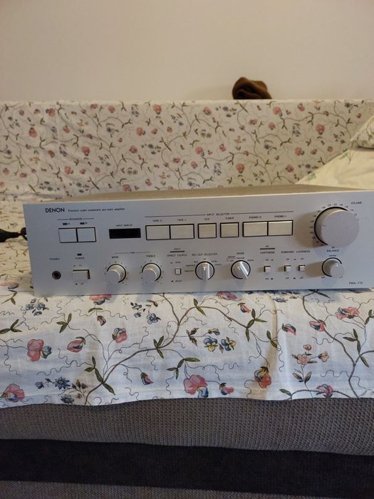 Statie Amplificator DENON ,P M A 770 de putere 120 W, are trafo torido