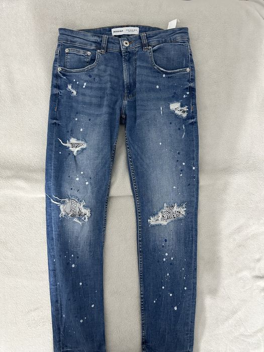 blugi skinny bershka