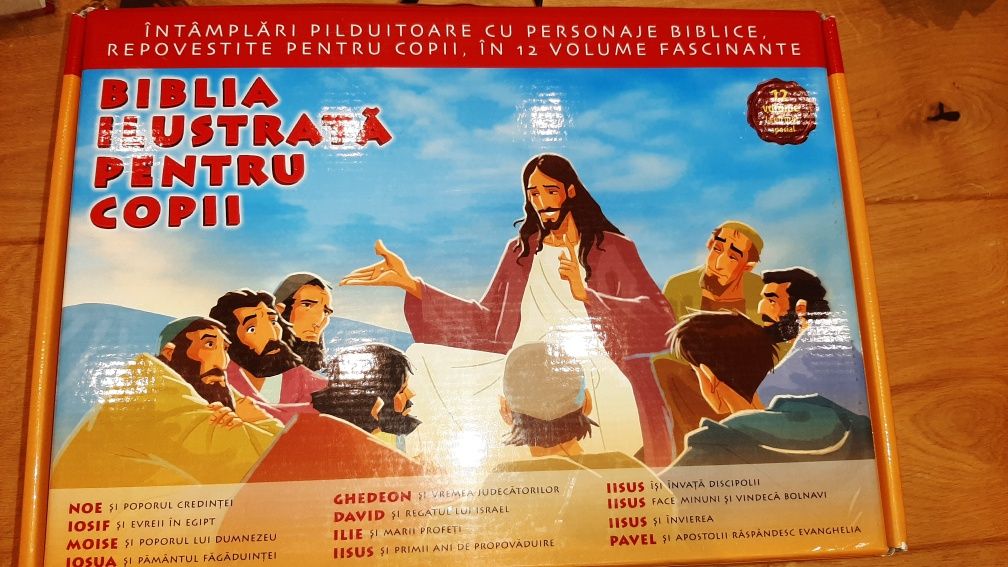 Set -Biblia ilustrata pentru copii(12 vol). Carti noi