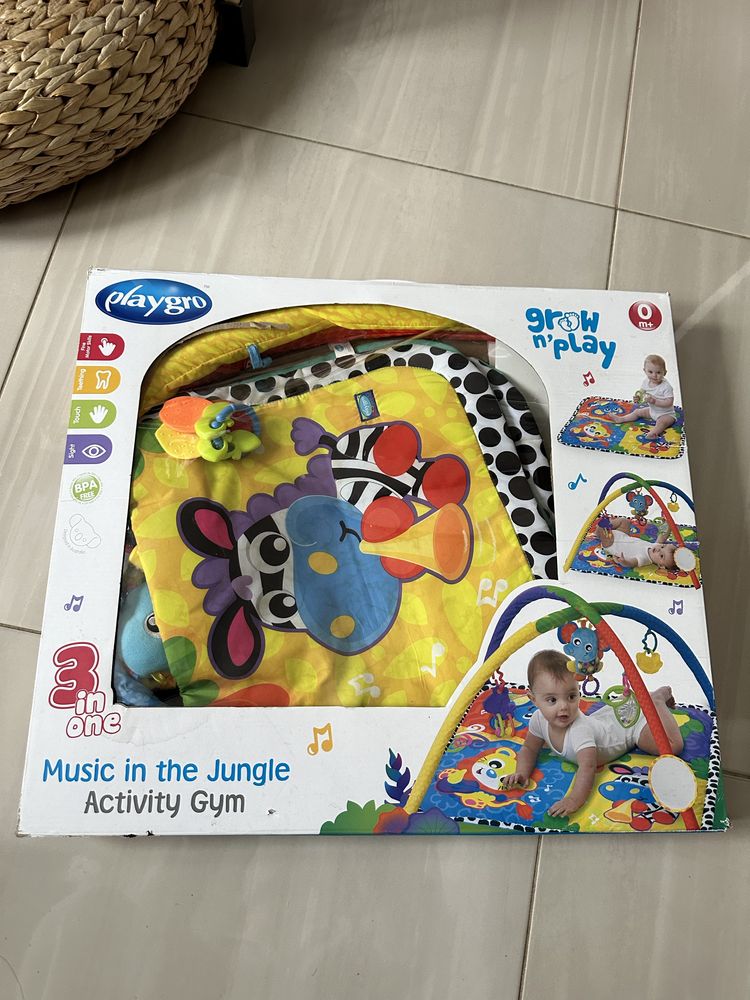 Playgro Активна гимнастика МУЗИКА В ДЖУНГЛАТА