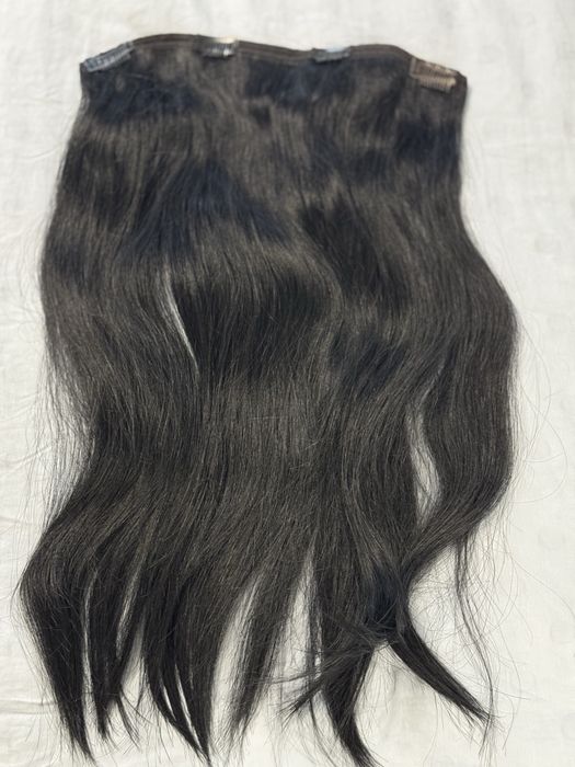 Естествена черна коса