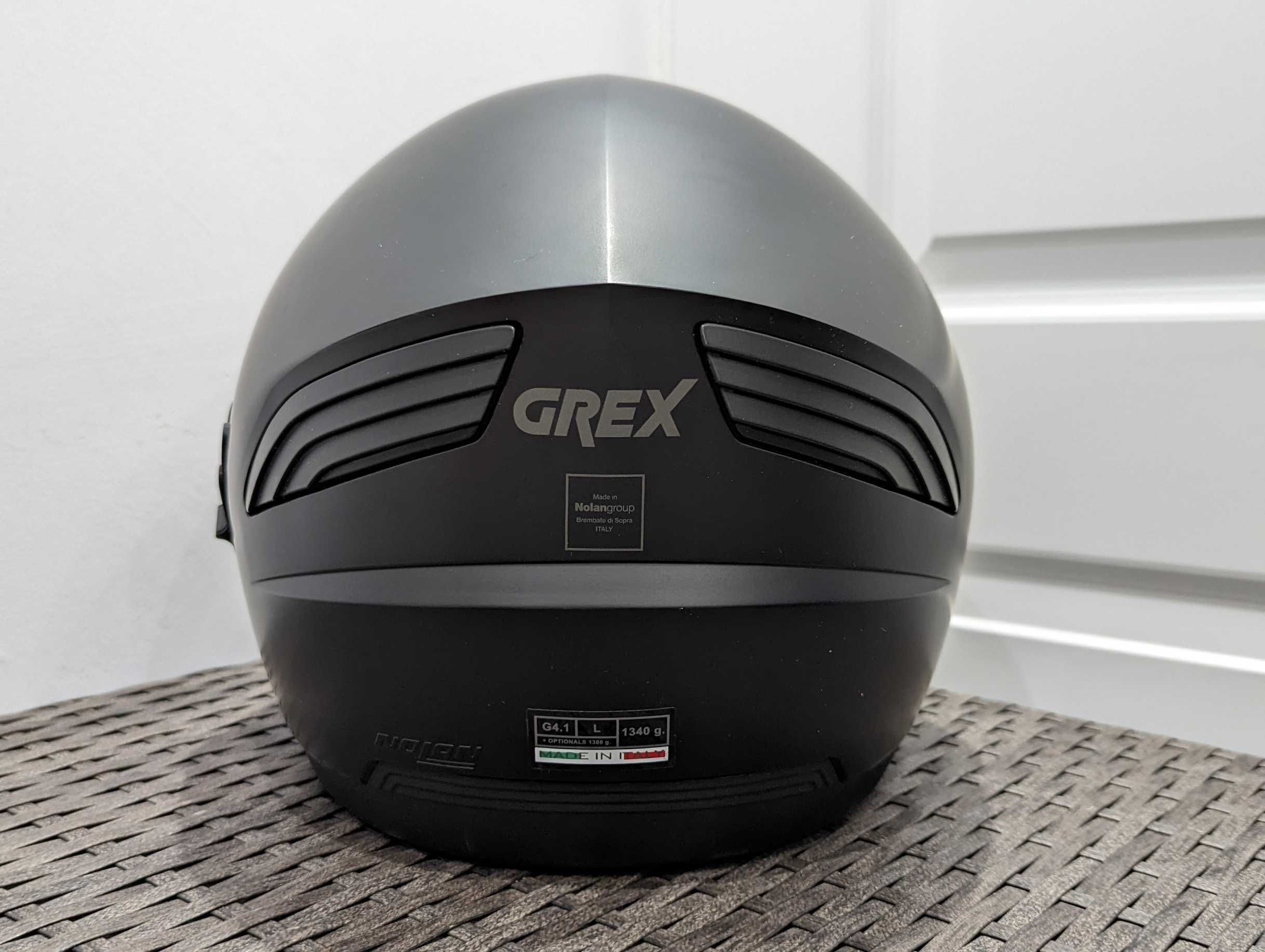 Casca moto (Nolan) Grex G4.1e, marime L - open face, ochelari de soare