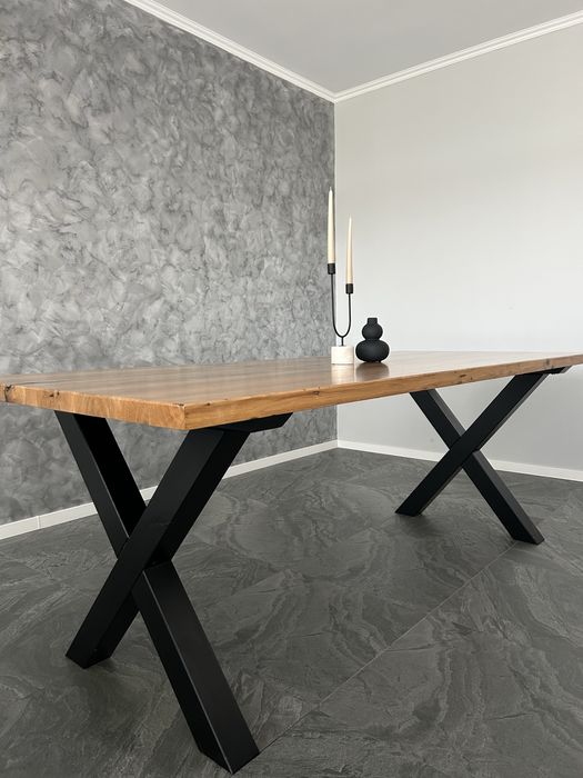 Vând masa lemn masiv stejar