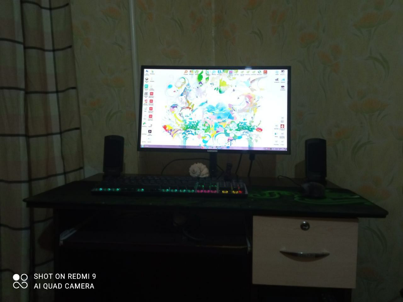 Компьютер и монитор 24
