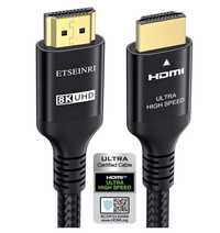 HDMI 2.1 Кабел 5M, 48Gbps Ultra High Speed HDMI Cable 4K 120Hz 8K 60Hz