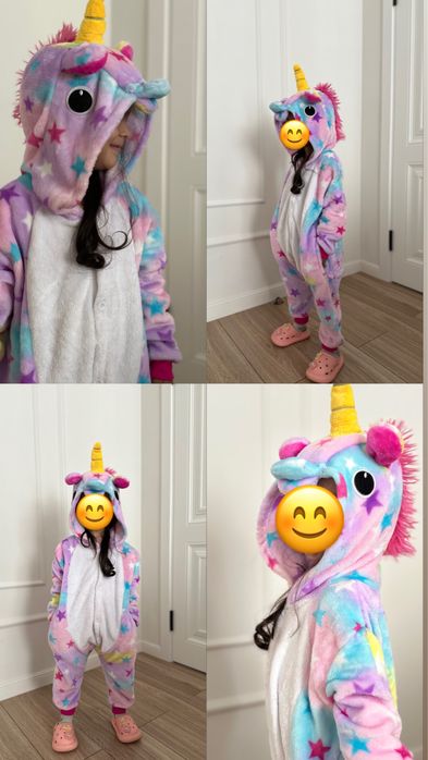 Пижама детская единорог