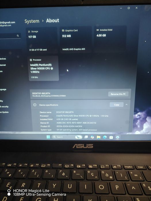 Vand leptop starea buna