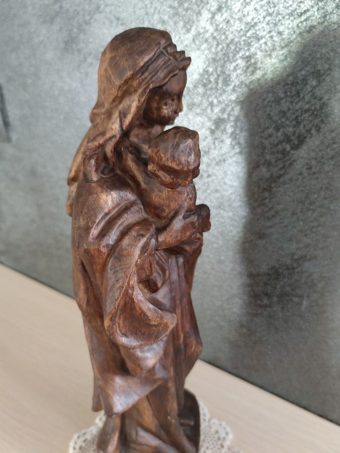 Sculptura religioasa lemn masiv