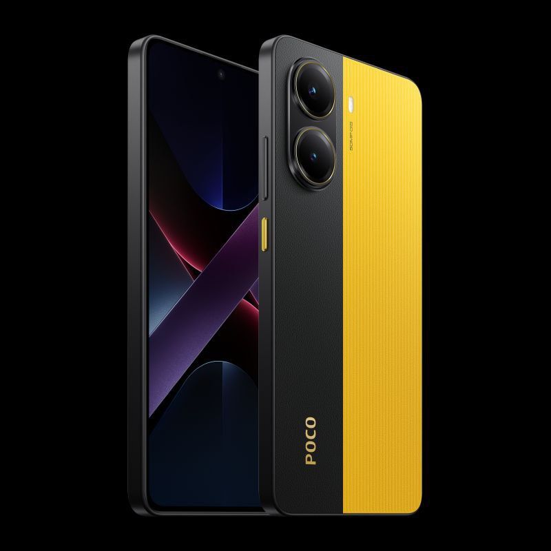 Продается смартфон Poco x7 pro 8/256. В редкой расцветке черно-желтой.