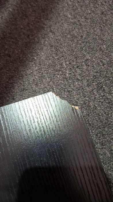 Birou ODK, 80 x 40 x 73.5 cm, suport casti si buzunar lateral, negru
