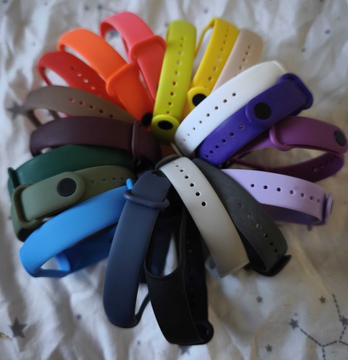 Curele Xiaomi Mi band 3-4-5-6-7 toate culorile curcubeului