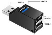 USB 3.0 Splitter extender adaptor 3 porturi