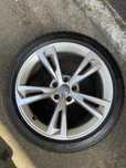 Jante Audi 18 cu Anvelope de Iarna DOT 22 Bridgestone