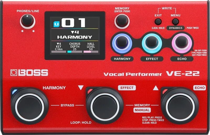 Boss VE-22 Procesor vocal NOU!