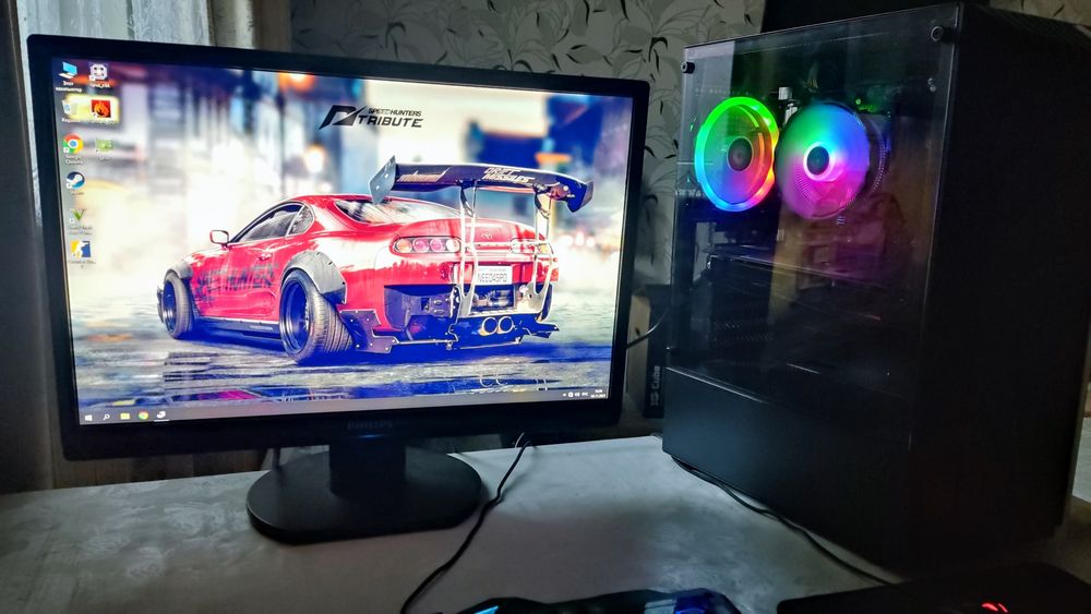 Ryzen 5 3600 GTX 1660 6Gb LCD24 игровой компьютер