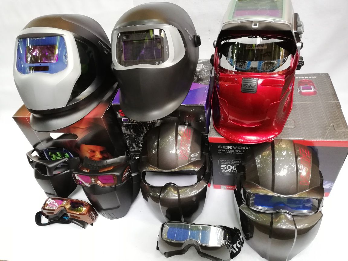 Шлемове,маски,очила предпазни заваръчни.Оригинални продукти