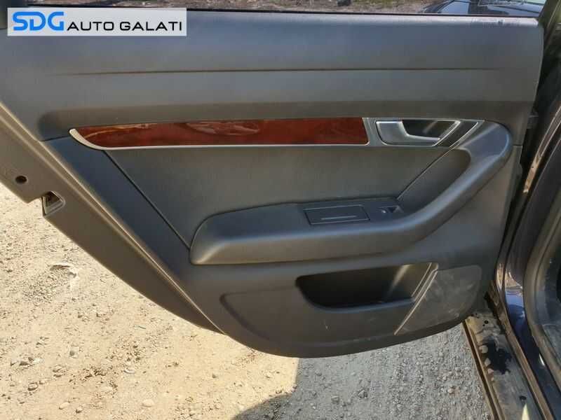 Panou Fata Interioara Piele Usa Portiera Stanga Spate Audi A6 C6 Berlina Sedan 2005 - 2008