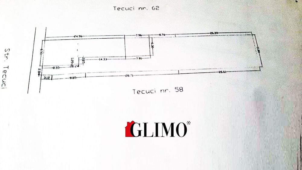 Teren de vanzare, 800mp, str Tecuci nr.60, langa Piata Centrala Galati