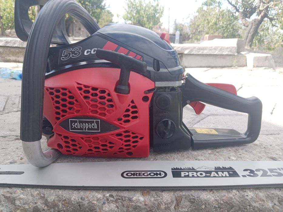 Бензинов верижен трион scheppach CSP5300tl