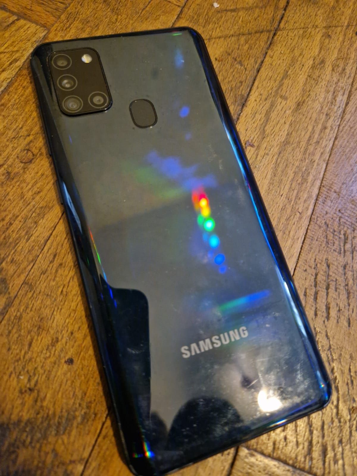 samsung a 21 s 4 camere spate reflectorizant multicolor