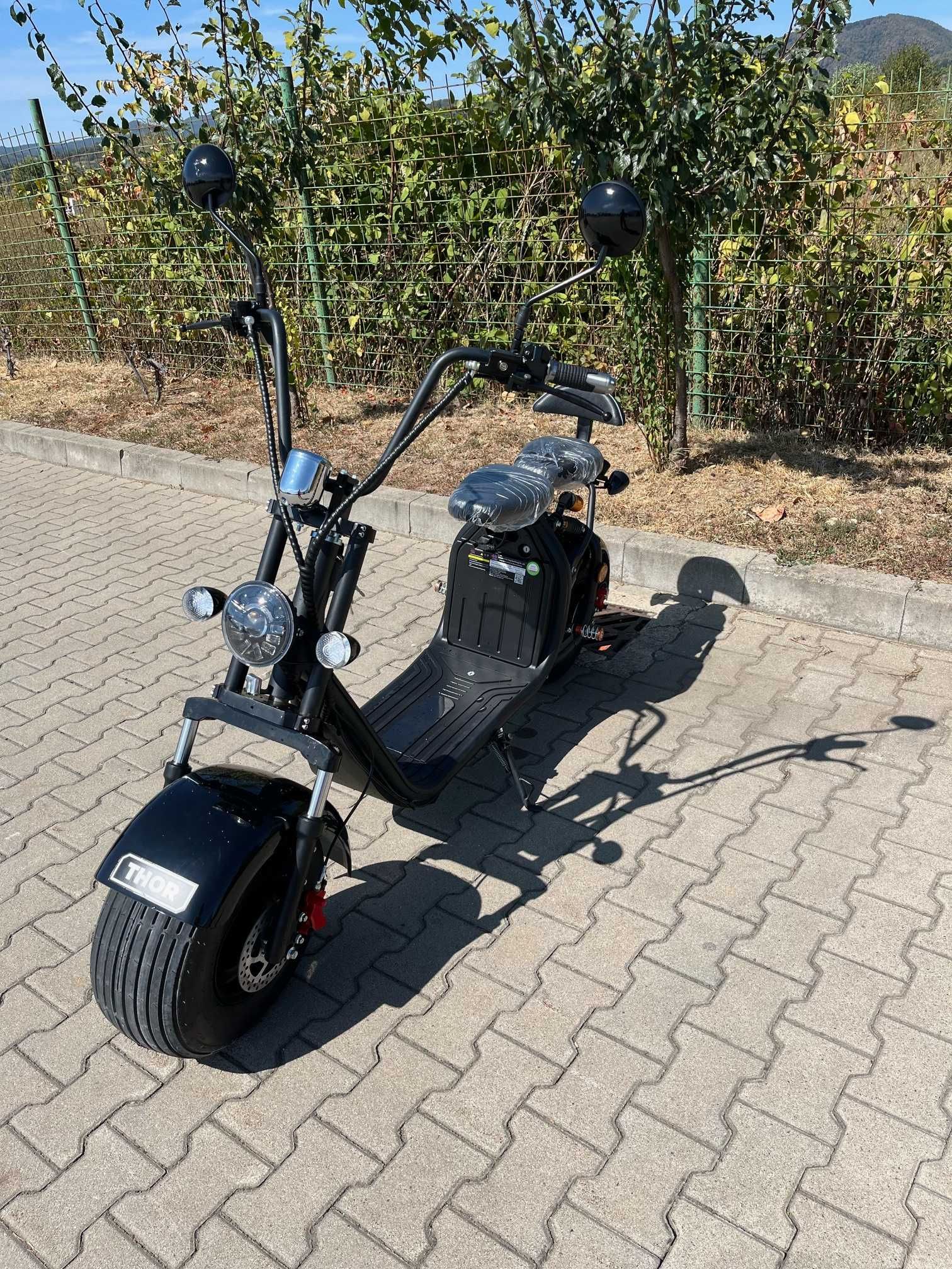 Scutere electrice chopper CityCoco -11-12-13 tip Harley noi