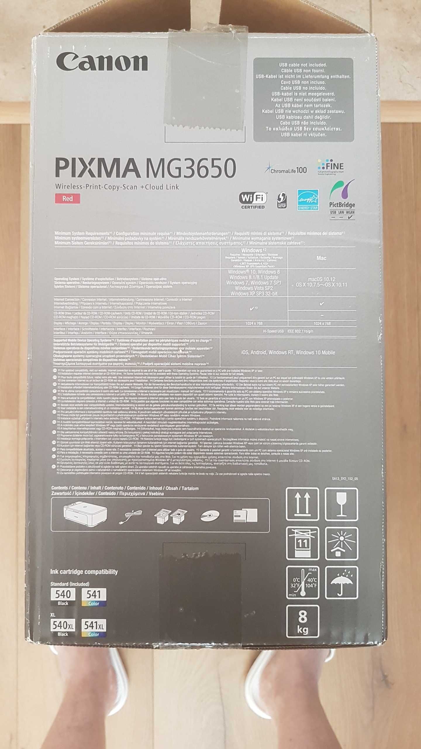 Принтер и скенер Canon PIXMA MG3650