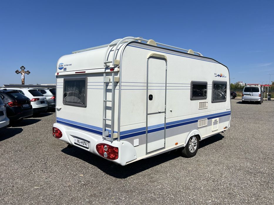 Rulotă Hobby De Luxe Easy 440 # Fabricație 2003 # 4-5 Persoane #