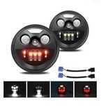Pereche faruri LED 7” 3 moduri Toyota LJ70, LJ73, Wrangler, moto, etc.