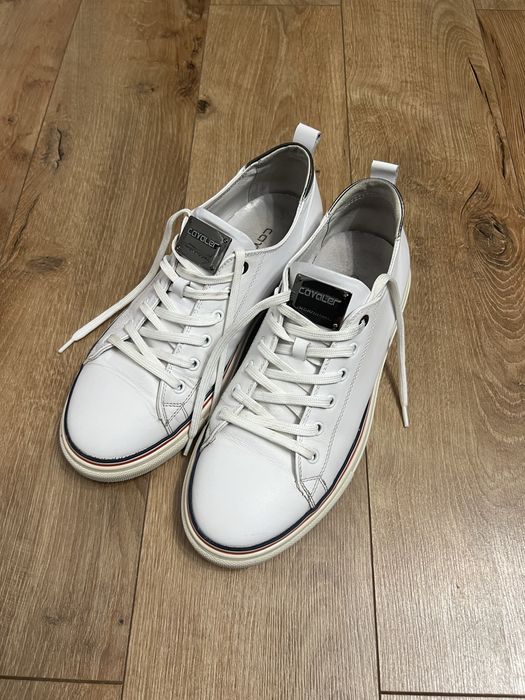 Мъжки кецове обувки естествена кожа Cavaler 42 номер носени