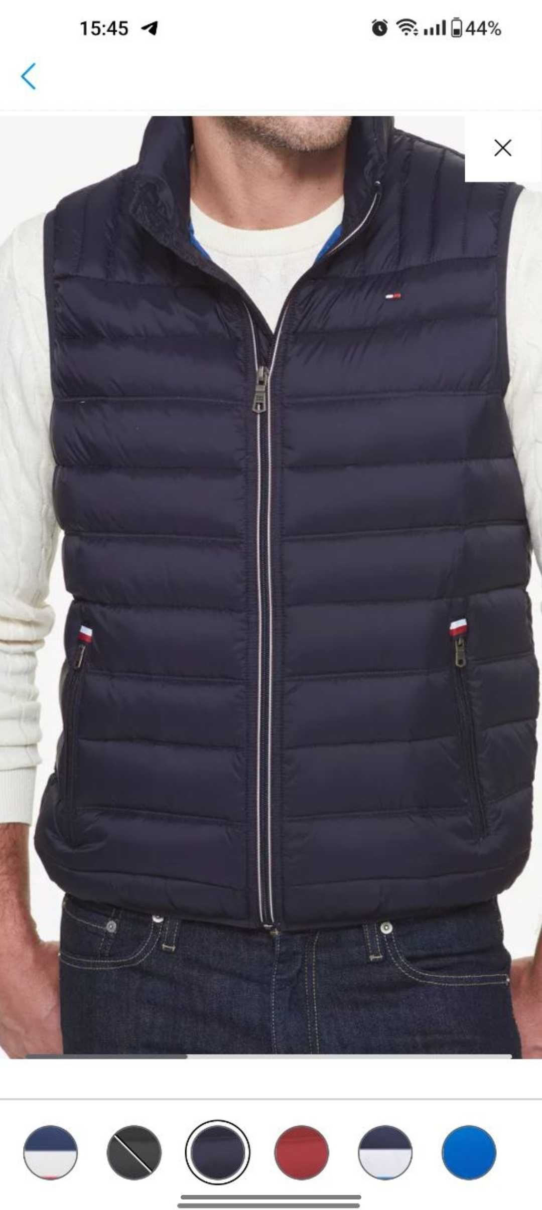 Tommy Hilfiger куртка без рукавов.