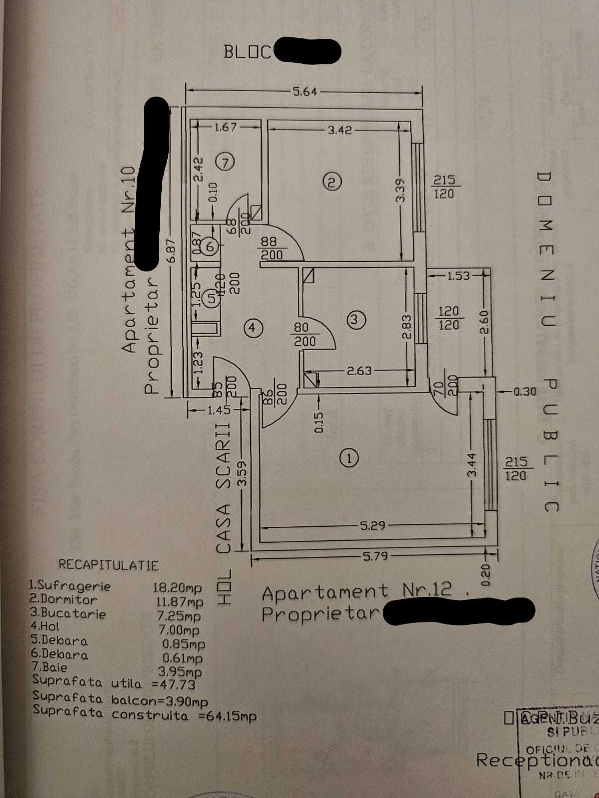 Apartamet 2 camere decomandat Dorobanti    Parc Marghiloman