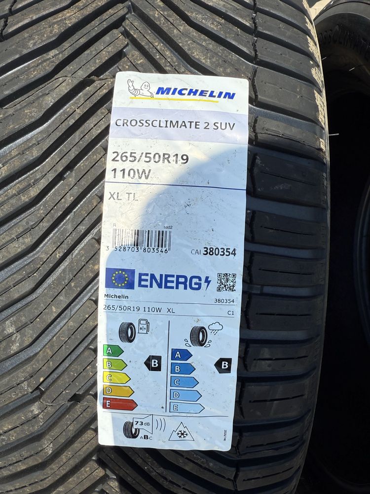 Set 4 anvelope noi Michelin All season 265 50 R19