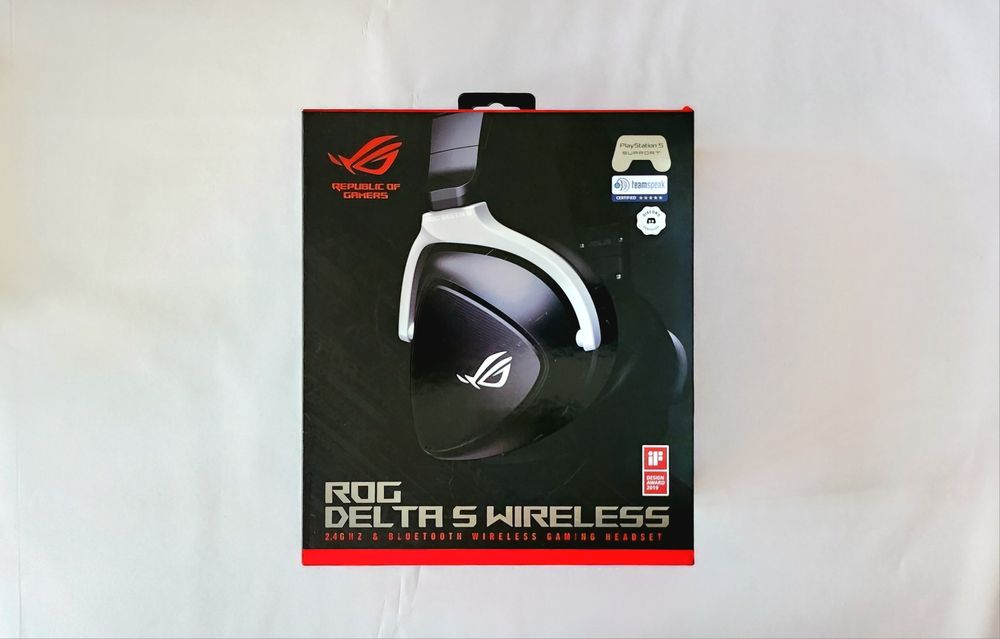 Casti Gaming ASUS Rog Delta S Wireless si Bluetooth NOU
