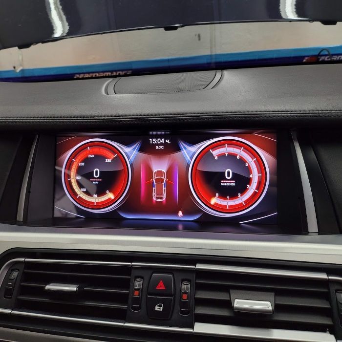 Навигация с ANDROID 13 8GB РАМ BMW F10 F11 БМВ Ф10 Ф11 Андроид CIC NBT