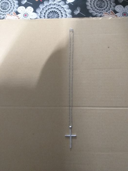 VAND lant de argint cu cruciulita