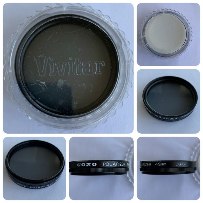 Filtru polarizat si blit