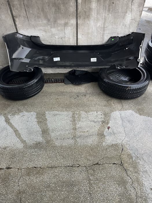 VW Polo 17-22г Задна броня Ое