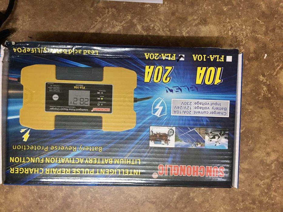 12V/24V 20A импульсное ремонтное зарядное устройство литивых свинцовых