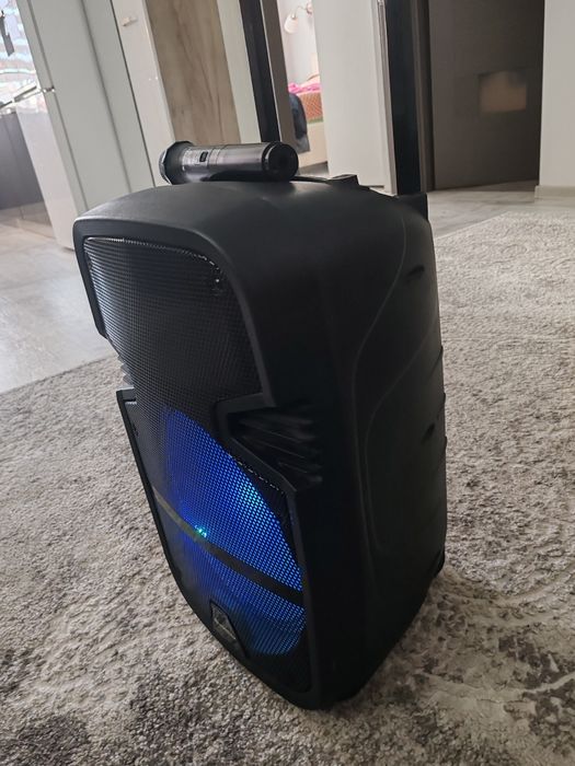 Boxa activa portabila cu microfon
