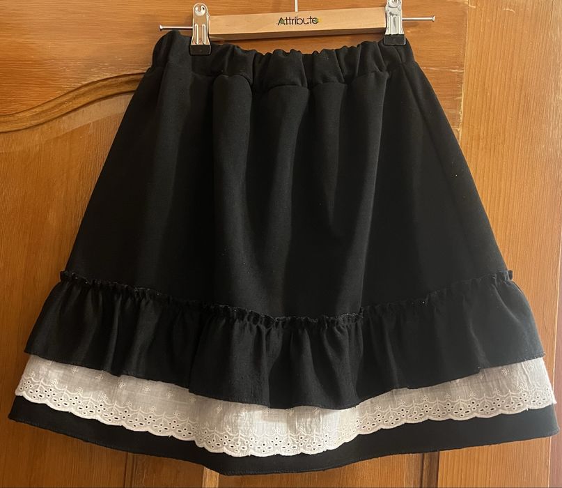 Мини юбка с шортами