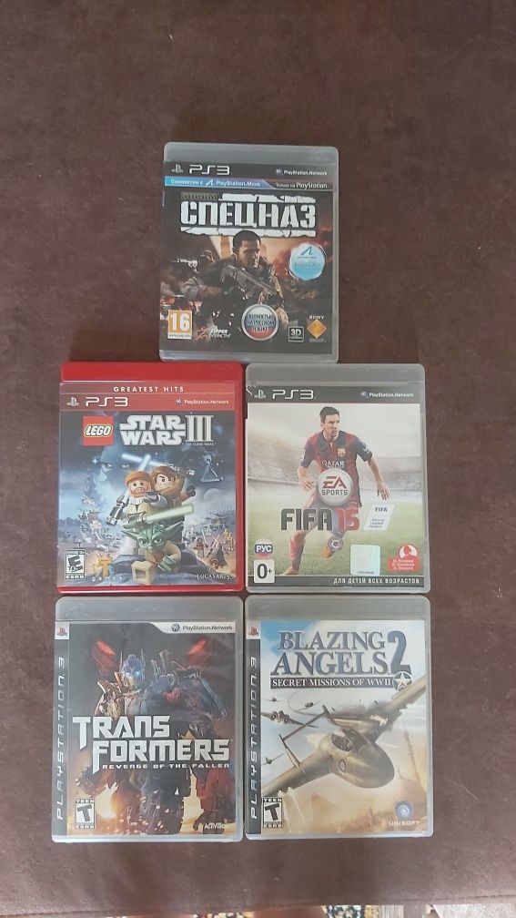 5 игр для Playstation 3