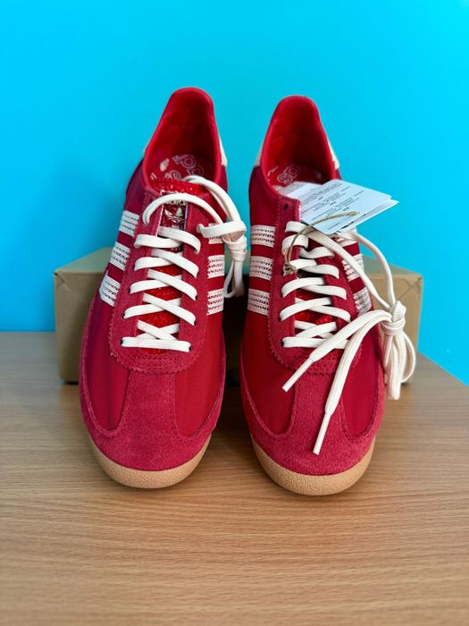 Adidas - adidasi noi, cu eticheta, la cutie, 38 din piele plus textil