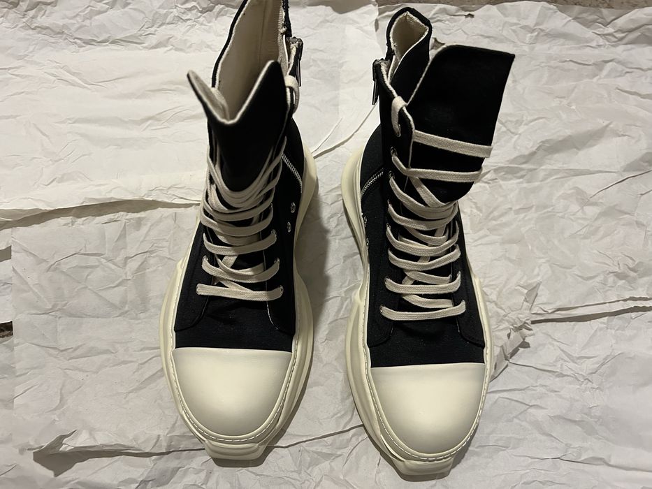 Adidasi Rick Owens DRKSHDW Ramones Abstract High