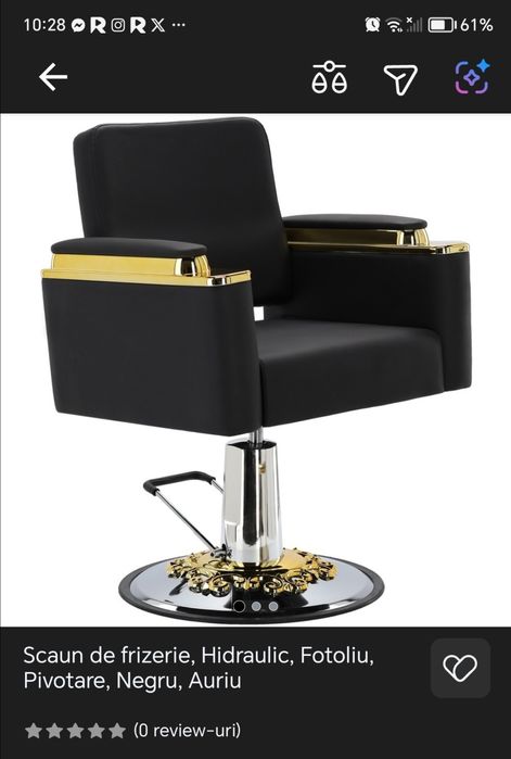 Scauna frizerie, barbar