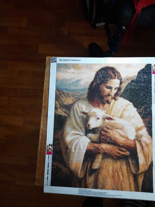 Goblen cu diamante, Pastorul Cel Bun