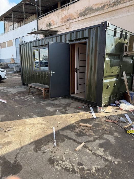 Жилья битовка контейнер домик офис Kantener  magazin