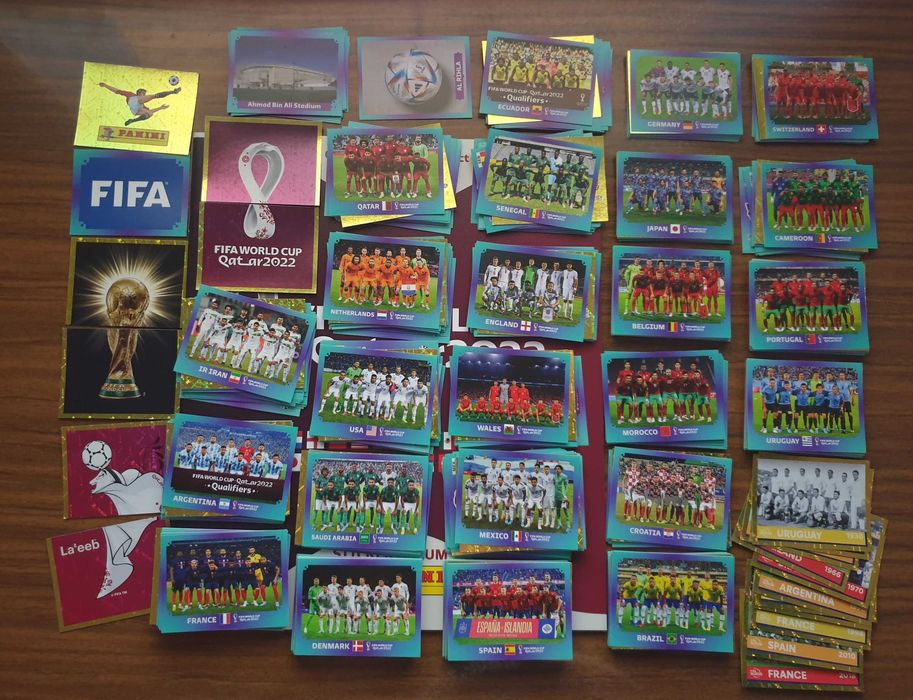 Panini World Cup 2022 - Qatar (set complet + album gol)