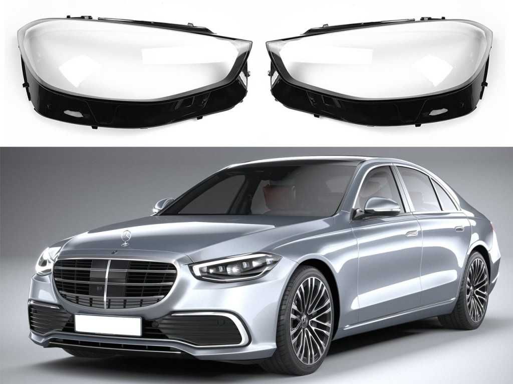 Стъкла за фарове на Mercedes S-Class W223 (2020+)  555